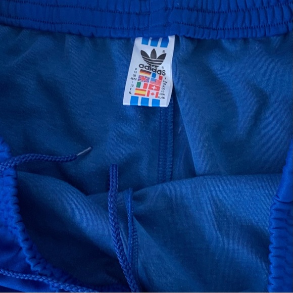 Adidas Men's XL Blue Tapered Soccer Track Pants Long Zipper Cuffs Futbol Player - Picture 7 of 11